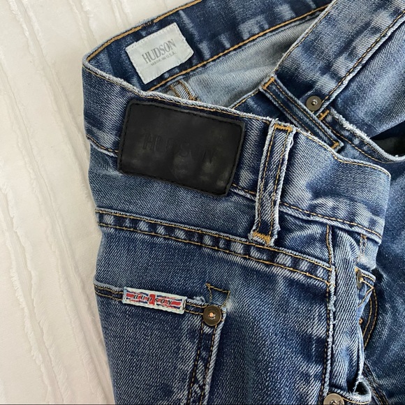 Hudson Bryon Five Pocket Straight Leg Denim Jeans Size 30 - Picture 5 of 13